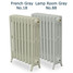 CI-NE660-4-D-017-018 - Georgian 4 Column Cast Iron Radiator H660mm x W573mm CI-NE660-4-D-017-018 - Georgian 4 Column Cast Iron Radiator H660mm x W573mm