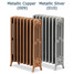 CI-NE660-4-D-009-010 - Georgian 4 Column Cast Iron Radiator H660mm x W634mm CI-NE660-4-D-009-010 - Georgian 4 Column Cast Iron Radiator H660mm x W634mm