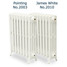 CI-NE660-4-D-011-012 - Georgian 4 Column Cast Iron Radiator H660mm x W1181mm CI-NE660-4-D-011-012 - Georgian 4 Column Cast Iron Radiator H660mm x W1181mm