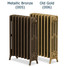 CI-NE660-4-D-005-006 - Georgian 4 Column Cast Iron Radiator H660mm x W1668mm CI-NE660-4-D-005-006 - Georgian 4 Column Cast Iron Radiator H660mm x W1668mm