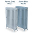 CI-NE760-4-D-019-020 - Georgian 4 Column Cast Iron Radiator H760mm x W512mm CI-NE760-4-D-019-020 - Georgian 4 Column Cast Iron Radiator H760mm x W512mm