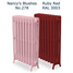 CI-NE760-4-D-021-022 - Georgian 4 Column Cast Iron Radiator H760mm x W877mm CI-NE760-4-D-021-022 - Georgian 4 Column Cast Iron Radiator H760mm x W877mm