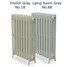 CI-NE760-4-D-017-018 - Georgian 4 Column Cast Iron Radiator H760mm x W1546mm CI-NE760-4-D-017-018 - Georgian 4 Column Cast Iron Radiator H760mm x W1546mm