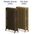 CI-NE760-4-D-005-006 - Georgian 4 Column Cast Iron Radiator H760mm x W1668mm CI-NE760-4-D-005-006 - Georgian 4 Column Cast Iron Radiator H760mm x W1668mm