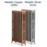 CI-NE960-4-D-009-010 - Georgian 4 Column Cast Iron Radiator H960mm x W330mm CI-NE960-4-D-009-010 - Georgian 4 Column Cast Iron Radiator H960mm x W330mm