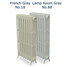 CI-NE960-4-D-017-018 - Georgian 4 Column Cast Iron Radiator H960mm x W330mm CI-NE960-4-D-017-018 - Georgian 4 Column Cast Iron Radiator H960mm x W330mm