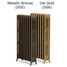 CI-NE960-4-D-005-006 - Georgian 4 Column Cast Iron Radiator H960mm x W573mm CI-NE960-4-D-005-006 - Georgian 4 Column Cast Iron Radiator H960mm x W573mm