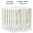 CI-NE485-6-D-011-012 - Georgian 6 Column Cast Iron Radiator H505mm x W512mm CI-NE485-6-D-011-012 - Georgian 6 Column Cast Iron Radiator H505mm x W512mm