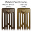 CI-NE-6-METALLIC-05-06 - Georgian 6 Column Cast Iron Radiator H505mm x W1911mm CI-NE-6-METALLIC-05-06 - Georgian 6 Column Cast Iron Radiator H505mm x W1911mm