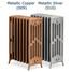 CI-NE660-6-D-009-010 - Georgian 6 Column Cast Iron Radiator H660mm x W1181mm CI-NE660-6-D-009-010 - Georgian 6 Column Cast Iron Radiator H660mm x W1181mm