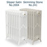 CI-NE660-6-D-013-014 - Georgian 6 Column Cast Iron Radiator H660mm x W2154mm CI-NE660-6-D-013-014 - Georgian 6 Column Cast Iron Radiator H660mm x W2154mm