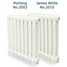 CI-WN740-D-011-012 - Winchester 2 Column Cast Iron Radiator H740mm x W313mm CI-WN740-D-011-012 - Winchester 2 Column Cast Iron Radiator H740mm x W313mm