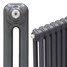 Trade Essentials Metallic Anthracite 2 Column Horizontal Radiator H500 x W622 Trade Essentials Metallic Anthracite 2 Column Horizontal Radiator H500 x W622
