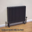 TE3-A-ALT00 - Trade Essentials Metallic Anthracite 3 Column Vertical Radiator H1800 x W530 TE3-A-ALT00 - Trade Essentials Metallic Anthracite 3 Column Vertical Radiator H1800 x W530