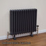TE3-A-ALT02 - Trade Essentials Metallic Anthracite 3 Column Horizontal Radiator H500 x W806 TE3-A-ALT02 - Trade Essentials Metallic Anthracite 3 Column Horizontal Radiator H500 x W806