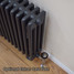 TE4-A-ALT03 - Trade Essentials Metallic Anthracite 4 Column Horizontal Radiator H500 x W622 TE4-A-ALT03 - Trade Essentials Metallic Anthracite 4 Column Horizontal Radiator H500 x W622
