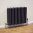 TE4-A-LS00 - Trade Essentials Metallic Anthracite 4 Column Horizontal Radiator H600 x W806 TE4-A-LS00 - Trade Essentials Metallic Anthracite 4 Column Horizontal Radiator H600 x W806