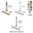 CI-OPT-SLEEVES - Arroll Edwardian 6 Column Cast Iron Radiator H662mm x W1894mm CI-OPT-SLEEVES - Arroll Edwardian 6 Column Cast Iron Radiator H662mm x W1894mm