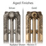 AR-AGED-01 - Arroll Edwardian 6 Column Cast Iron Radiator H662mm x W1894mm AR-AGED-01 - Arroll Edwardian 6 Column Cast Iron Radiator H662mm x W1894mm