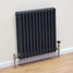 CT3-A-LS00 - Classic Anthracite 3 Column Radiator H1500 X W214 CT3-A-LS00 - Classic Anthracite 3 Column Radiator H1500 X W214
