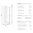 AR-PRB970-3-LINE00 - Arroll Rococo 3 Column Cast Iron Radiator H960mm x W573mm AR-PRB970-3-LINE00 - Arroll Rococo 3 Column Cast Iron Radiator H960mm x W573mm