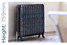 AR-FR765-2-TH - Arroll Sunflower 2 Column Cast Iron Radiator H759mm x W2764 AR-FR765-2-TH - Arroll Sunflower 2 Column Cast Iron Radiator H759mm x W2764