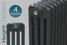 CT4-750-A-TH - Classic Anthracite 4 Column Radiator H750 X W398 CT4-750-A-TH - Classic Anthracite 4 Column Radiator H750 X W398