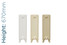 CA-CH670-TH - Carron Churchill 1 Column Cast Iron Radiator H670mm x W262mm CA-CH670-TH - Carron Churchill 1 Column Cast Iron Radiator H670mm x W262mm
