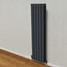 Trade Essentials Aluminium Double Panel Volcanic Radiator H1866mm X W580mm Trade Essentials Aluminium Double Panel Volcanic Radiator H1866mm X W580mm