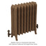 CA-RB650-ALT00 - Carron Ribbon 2 Column Cast Iron Radiator H650mm x W235mm CA-RB650-ALT00 - Carron Ribbon 2 Column Cast Iron Radiator H650mm x W235mm
