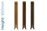 CA-R1950-TH - Carron Rococo 1 Column Cast Iron Radiator H950mm x W559mm CA-R1950-TH - Carron Rococo 1 Column Cast Iron Radiator H950mm x W559mm