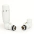 M-TRV-052-CR-W - Duran Modern TRV Corner White Thermostatic Radiator Valves M-TRV-052-CR-W - Duran Modern TRV Corner White Thermostatic Radiator Valves