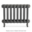 PA-CLAR-440-ALT01 - Paladin Clarendon 1 Column Cast Iron Radiator H440mm x W617mm PA-CLAR-440-ALT01 - Paladin Clarendon 1 Column Cast Iron Radiator H440mm x W617mm