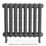PA-KEN-580-ALT01 - Paladin Kensington 2 Column Cast Iron Radiator H580mm x W247mm PA-KEN-580-ALT01 - Paladin Kensington 2 Column Cast Iron Radiator H580mm x W247mm