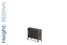 PA-GEO4-360-TH - Paladin Neo Georgian 4 Column Cast Iron Radiator H360mm x W2093mm PA-GEO4-360-TH - Paladin Neo Georgian 4 Column Cast Iron Radiator H360mm x W2093mm