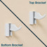 NFA-TD-W-BRACKET01 - Infinity Aluminium Designer White Vertical Radiator H1466mm X W340mm NFA-TD-W-BRACKET01 - Infinity Aluminium Designer White Vertical Radiator H1466mm X W340mm