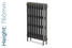 PA-PIM-760-TH - Paladin Pimlico 2 Column Cast Iron Radiator H760mm x W2448mm PA-PIM-760-TH - Paladin Pimlico 2 Column Cast Iron Radiator H760mm x W2448mm