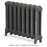 PA-SHAF-540-ALT00 - Paladin Shaftsbury 2 Column Cast Iron Radiator H540mm x W3193mm PA-SHAF-540-ALT00 - Paladin Shaftsbury 2 Column Cast Iron Radiator H540mm x W3193mm