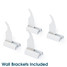 NFA-TD-W-BRACKET00 - Infinity Aluminium Designer White Horizontal Radiator H657mm X W820mm NFA-TD-W-BRACKET00 - Infinity Aluminium Designer White Horizontal Radiator H657mm X W820mm