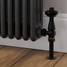 T-MAN-021-AG-TB-PIP-LS01 - Eastbury Traditional Angled Textured Black Manual Radiator Valves With Sleeves T-MAN-021-AG-TB-PIP-LS01 - Eastbury Traditional Angled Textured Black Manual Radiator Valves With Sleeves