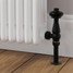 T-MAN-021-AG-TB-PIP-LS02 - Eastbury Traditional Angled Textured Black Manual Radiator Valves With Sleeves T-MAN-021-AG-TB-PIP-LS02 - Eastbury Traditional Angled Textured Black Manual Radiator Valves With Sleeves