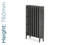 PA-VIC4-760-TH - Paladin Victoriana 4 Column Cast Iron Radiator H760mm x W1317mm PA-VIC4-760-TH - Paladin Victoriana 4 Column Cast Iron Radiator H760mm x W1317mm