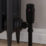 M-TRV-050-AG-TB-CU00 - Duran Modern TRV Angled Textured Black Thermostatic Radiator Valves M-TRV-050-AG-TB-CU00 - Duran Modern TRV Angled Textured Black Thermostatic Radiator Valves