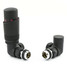 M-TRV-052-CR-TB - Duran Modern TRV Corner Textured Black Thermostatic Radiator Valves M-TRV-052-CR-TB - Duran Modern TRV Corner Textured Black Thermostatic Radiator Valves