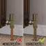 M-MAN-006-AG-AB-SLEEVE-COMP - Marvine Modern Manual Angled Brushed Satin Nickel Radiator Valves With Sleeves M-MAN-006-AG-AB-SLEEVE-COMP - Marvine Modern Manual Angled Brushed Satin Nickel Radiator Valves With Sleeves