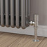 M-MAN-006-AG-SN-PIP-LS01 - Marvine Modern Manual Angled Brushed Satin Nickel Radiator Valves With Sleeves M-MAN-006-AG-SN-PIP-LS01 - Marvine Modern Manual Angled Brushed Satin Nickel Radiator Valves With Sleeves