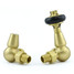 T-TRV-020-CR-BB-ALT03 - Flatford Traditional TRV Corner Brushed Brass Thermostatic Radiator Valves With Sleeves T-TRV-020-CR-BB-ALT03 - Flatford Traditional TRV Corner Brushed Brass Thermostatic Radiator Valves With Sleeves