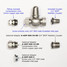 T-TRV-044-ST-SN-ADAPTORS - Alfriston Traditional TRV Straight Brushed Satin Nickel Thermostatic Radiator Valves With Sleeves T-TRV-044-ST-SN-ADAPTORS - Alfriston Traditional TRV Straight Brushed Satin Nickel Thermostatic Radiator Valves With Sleeves