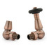 T-TRV-069-CR-AC-ALT01 - Jarrow Traditional TRV Corner Antique Copper Thermostatic Radiator Valves With Sleeves T-TRV-069-CR-AC-ALT01 - Jarrow Traditional TRV Corner Antique Copper Thermostatic Radiator Valves With Sleeves