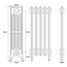 CA-RA4665-LINE00 - Carron Rathmell 4 Column Cast Iron Radiator H665 x W1231mm CA-RA4665-LINE00 - Carron Rathmell 4 Column Cast Iron Radiator H665 x W1231mm